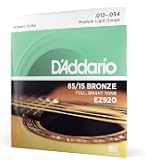 Amazon.co.jp: D'Addario ダダリオ アコースティックギター弦 Phosphor